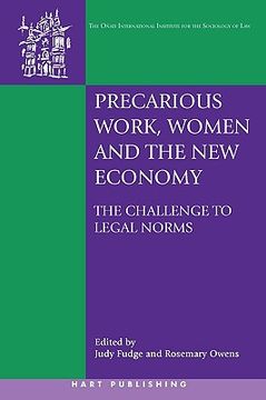 portada precarious work, women and the new economy: the challenge to legal norms