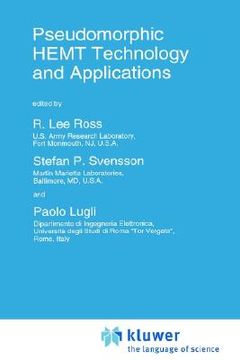 portada pseudomorphic hemt technology and applications (in English)