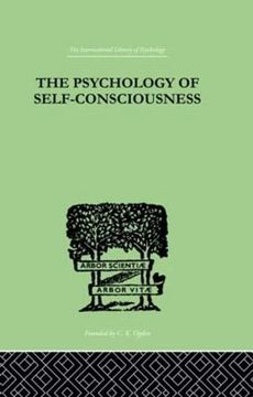 portada The Psychology of Self-Conciousness (International Library of Psychology)