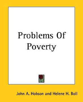 portada problems of poverty (en Inglés)