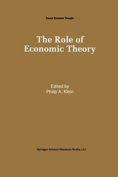 portada The Role of Economic Theory (en Inglés)