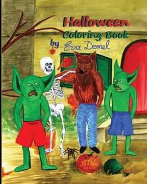 portada Halloween Coloring Book by Eva Demel