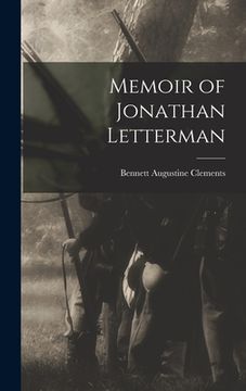 portada Memoir of Jonathan Letterman (en Inglés)