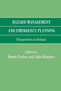 portada Hazard Management and Emergency Planning: Perspectives in Britain (in English)