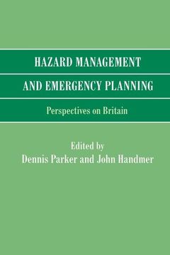 portada Hazard Management and Emergency Planning: Perspectives in Britain (en Inglés)