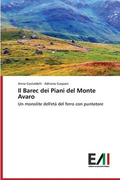 portada Il Barec dei Piani del Monte Avaro (en Italiano)