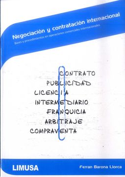 portada NEGOCIACION Y CONTRATACION INTERNACIONAL BASES Y PROCEDIMIENTOS EN OPERACIONES COMERCIALES INTERNACI