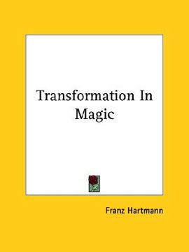 portada transformation in magic (en Inglés)