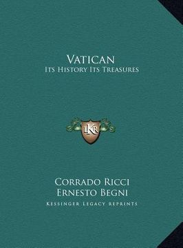 portada vatican: its history its treasures (en Inglés)