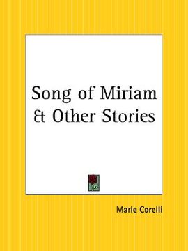 portada song of miriam and other stories (en Inglés)