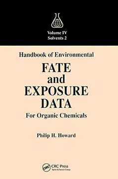 portada Handbook of Environmental Fate and Exposure Data for Organic Chemicals, Volume iv (Handbook of Environmental Fate & Exposure Data for Organic Chemicals) (en Inglés)