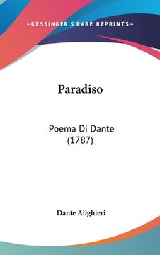 portada Paradiso: Poema Di Dante (1787) (en Italiano)
