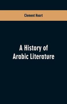 portada A history of Arabic literature (en Inglés)