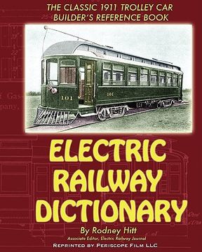 portada electric railway dictionary (en Inglés)