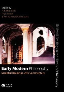 portada early modern philosophy: essential readings with commentary