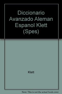 portada diccionario avanzado alemán. (español-alemán / deutsch-spanisch) klett-vox