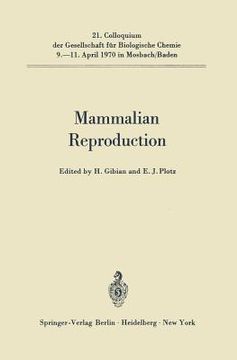 portada mammalian reproduction (en Inglés)