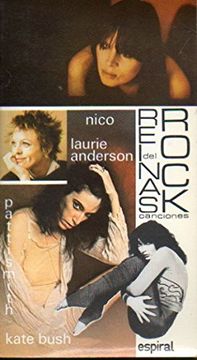 portada Reinas del Rock: Patti Smith, Nico, Laurie Anderson, Kate Bush (in Spanish)