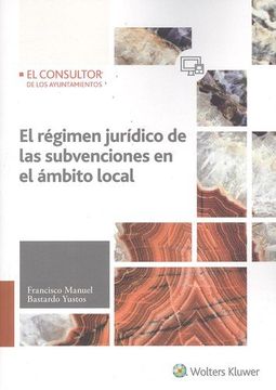 portada EL REGIMEN JURIDICO DE LAS SUBVENCIONES EN EL AMBITO LOCAL