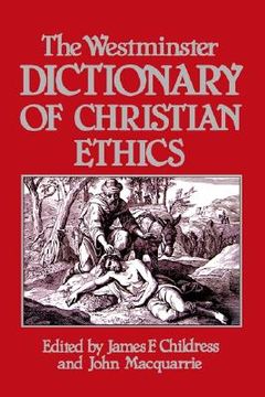 portada the westminster dictionary of christian ethics (in English)