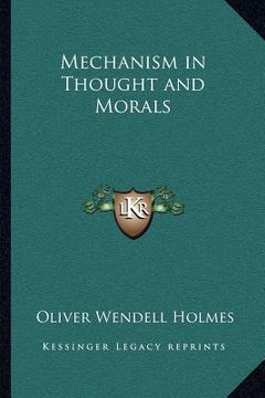 portada mechanism in thought and morals