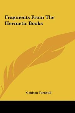 portada fragments from the hermetic books (en Inglés)