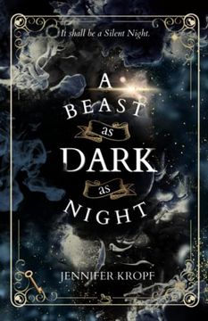 portada A Beast as Dark as Night (The Winter Souls) (in English)