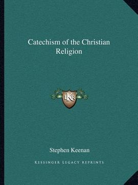 portada catechism of the christian religion (en Inglés)