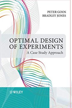 portada Optimal Design of Experiments: A Case Study Approach (en Inglés)