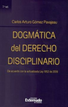 portada Dogmática del Derecho Disciplinario (in Spanish)