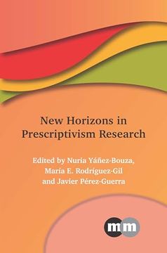 portada New Horizons in Prescriptivism Research (en Inglés)