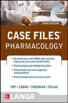 portada Case Files Pharmacology, Third Edition (Lange Case Files) (en Inglés)