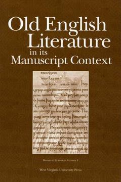 portada old english literature in its manuscript context (en Inglés)