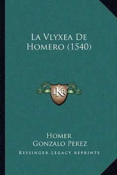 portada La Vlyxea de Homero (1540)