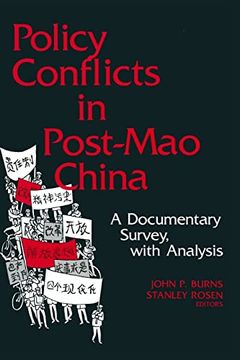 portada Policy Conflicts in Post-Mao China: A Documentary Survey With Analysis (en Inglés)