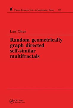 portada Random Geometrically Graph Directed Self-Similar Multifractals (Chapman & Hall 