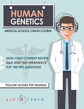 portada Human Genetics - Medical School Crash Course (en Inglés)
