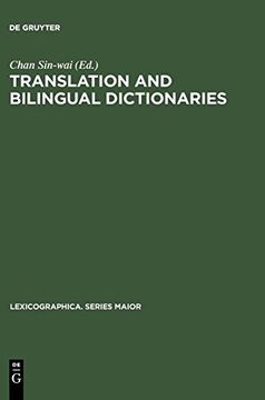 portada Translation and Bilingual Dictionaries (Lexicographica: Series Maior) (en Inglés)