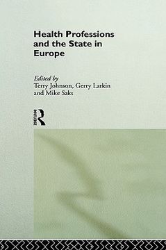 portada health professions and the state in europe (en Inglés)