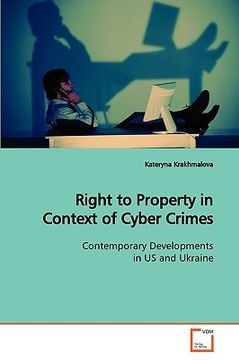 portada right to property in context of cyber crimes (en Inglés)