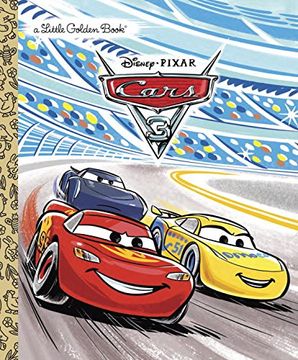 portada Cars 3 Little Golden Book (Disney (en Inglés)