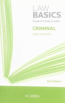 portada Criminal Lawbasics (Scottish Law) (en Inglés)