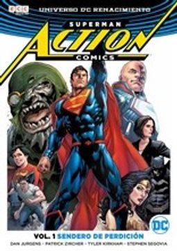 portada Sendero De Perdicion   ( Libro 1 De Superman Action Comics )