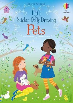 portada Little Sticker Dolly Dressing Pets (in English)