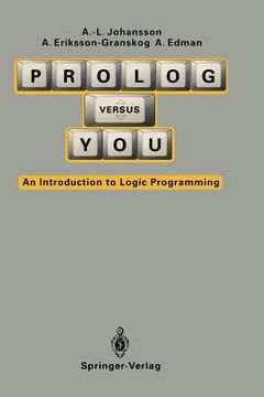 portada prolog versus you: an introduction to logic programming