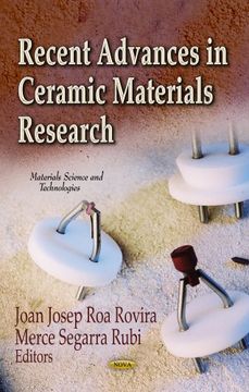 portada RECENT ADVANCES IN CERAMIC MATERIALS RES (Materials Science and Technologies)