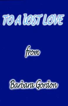 portada to a lost love (in English)