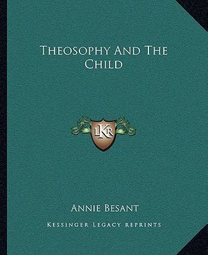 portada theosophy and the child (en Inglés)