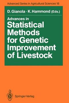 portada advances in statistical methods for genetic improvement of livestock