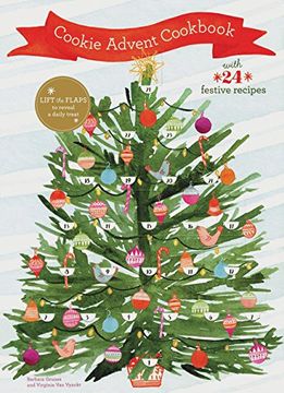 portada Cookie Advent Cookbook: With 24 Festive Recipes (in English)